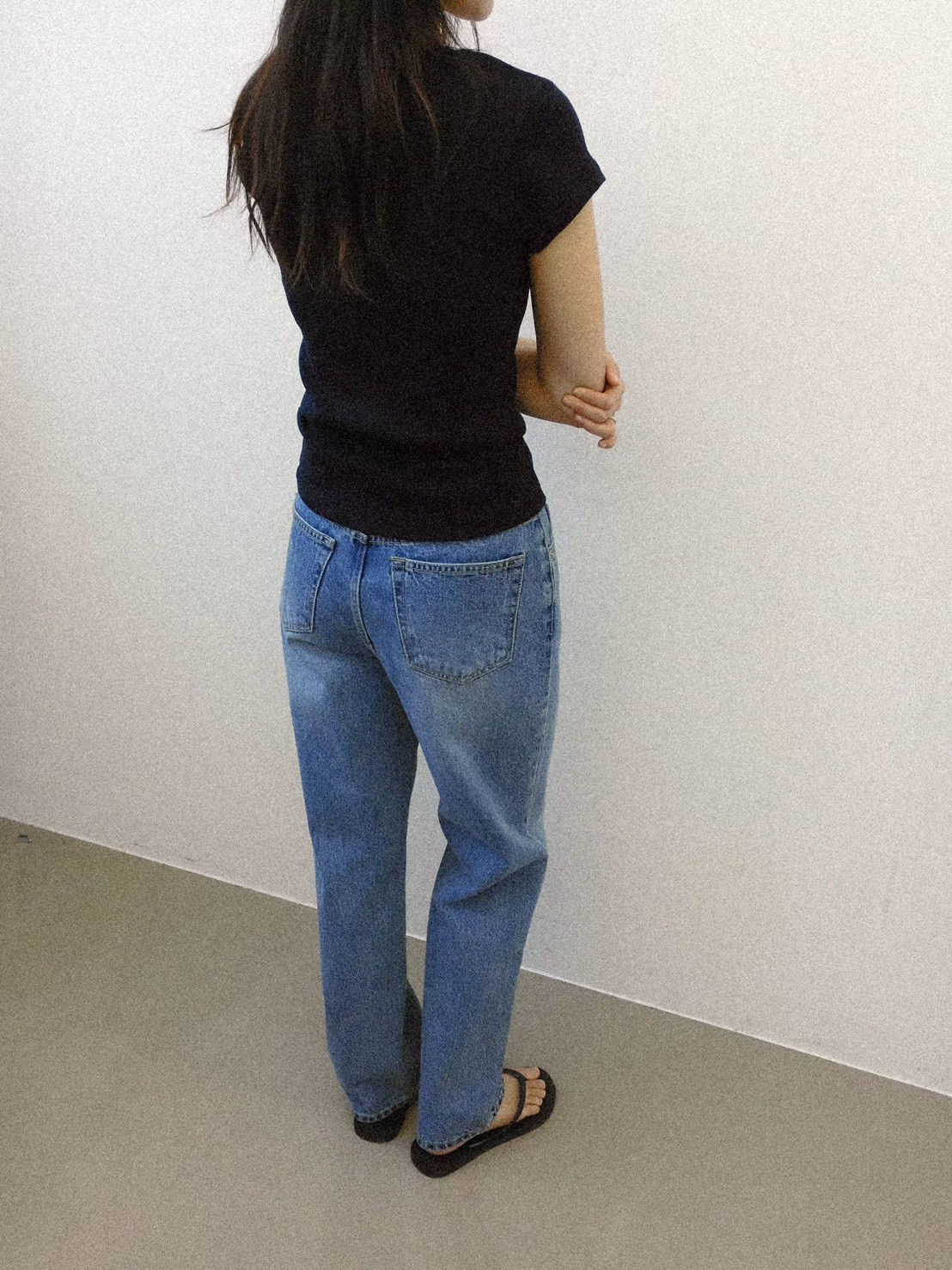 B55.質感家完美日常刷色牛仔褲