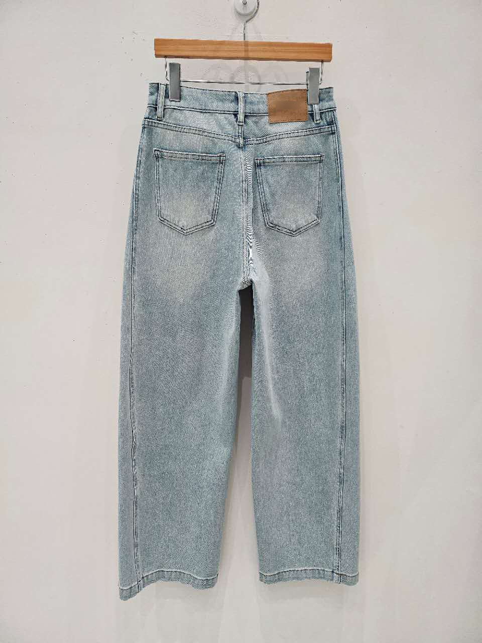 星星家百搭時髦刷色牛仔褲