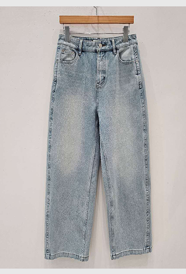 B81.星星家百搭時髦刷色牛仔褲