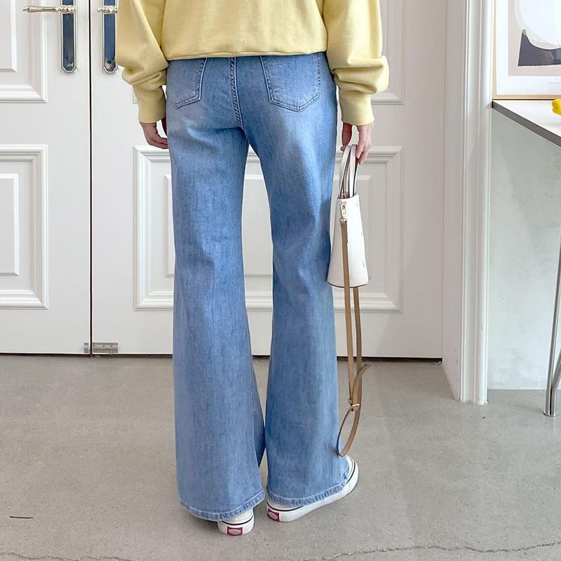 視覺藏肉完美水洗牛仔褲