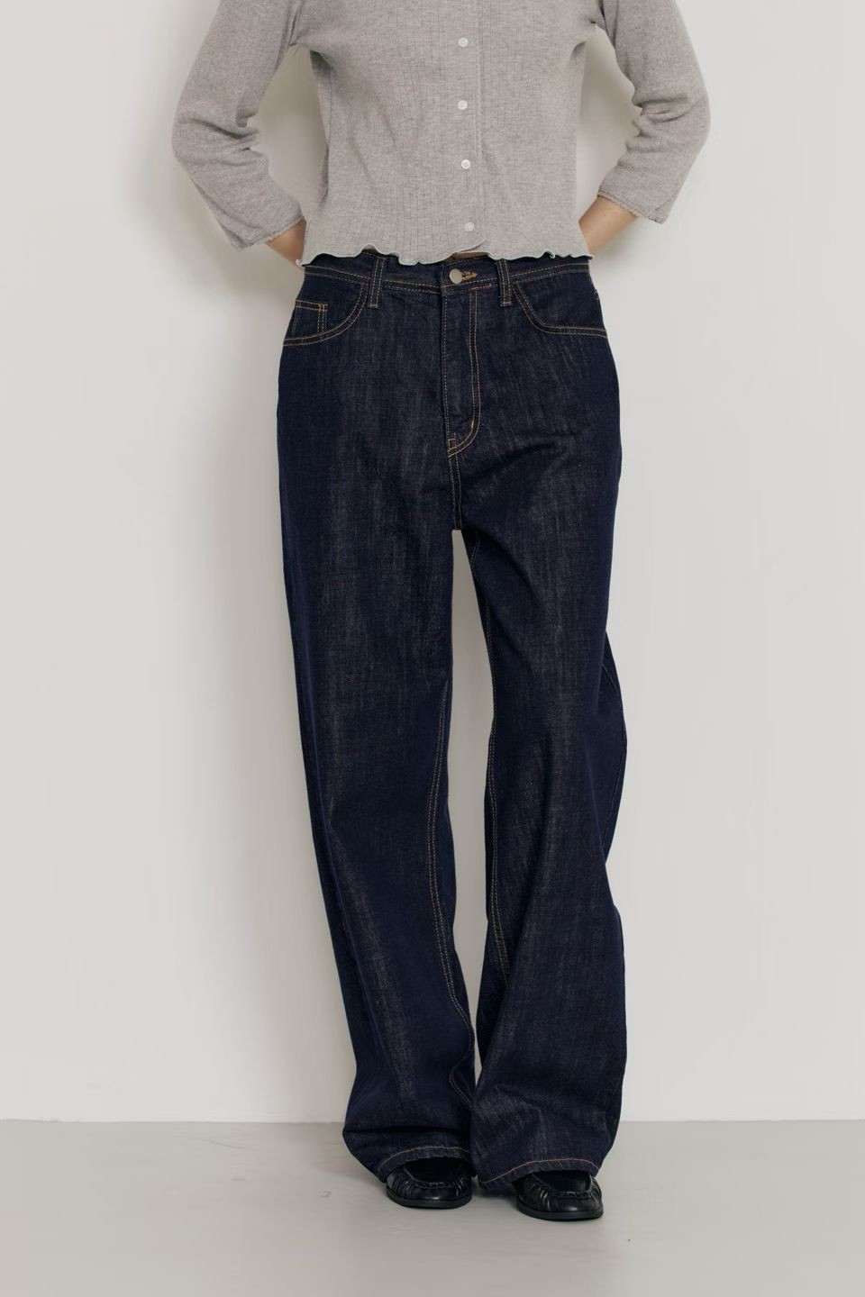 A62.瘦瘦歐膩修身原色牛仔褲