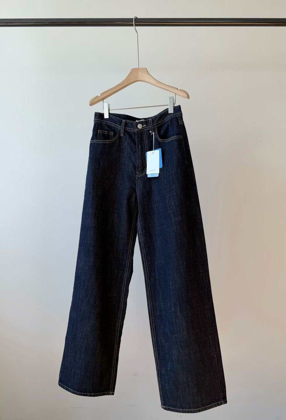 A62.瘦瘦歐膩修身原色牛仔褲