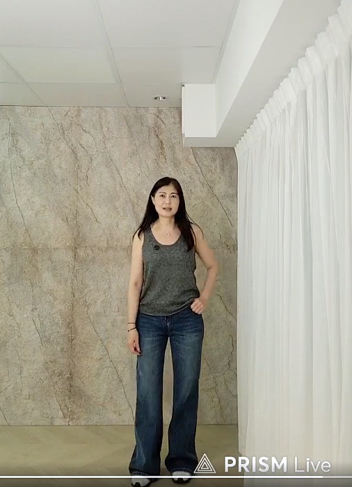 修身水洗唯美喇叭牛仔褲
