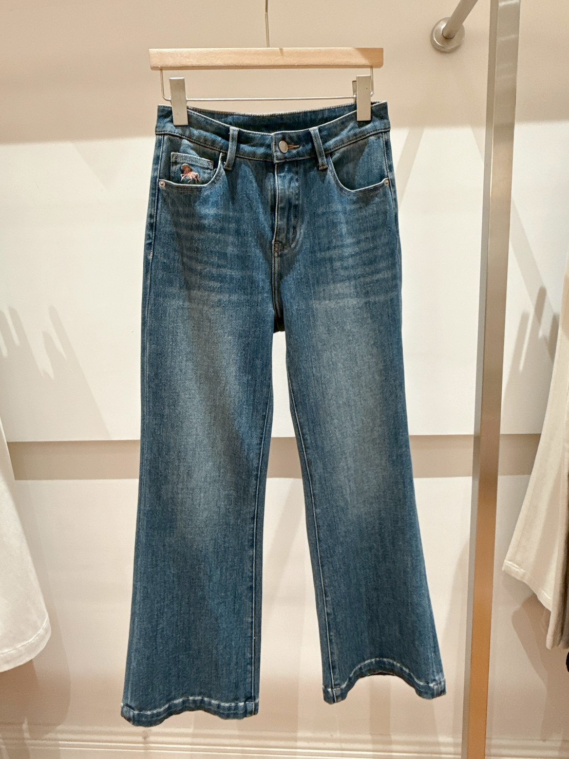 A06.修飾顯瘦彈性九分直筒牛仔褲