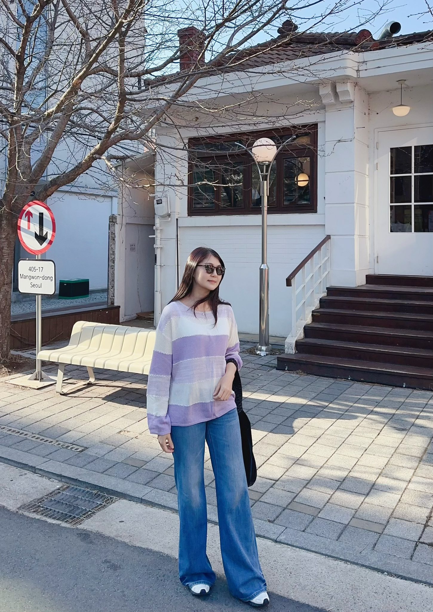 A19.春夏清爽洗色彈性牛仔長褲