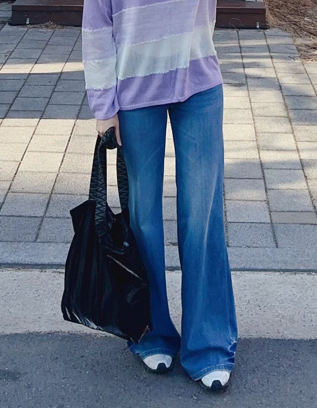 A19.春夏清爽洗色彈性牛仔長褲