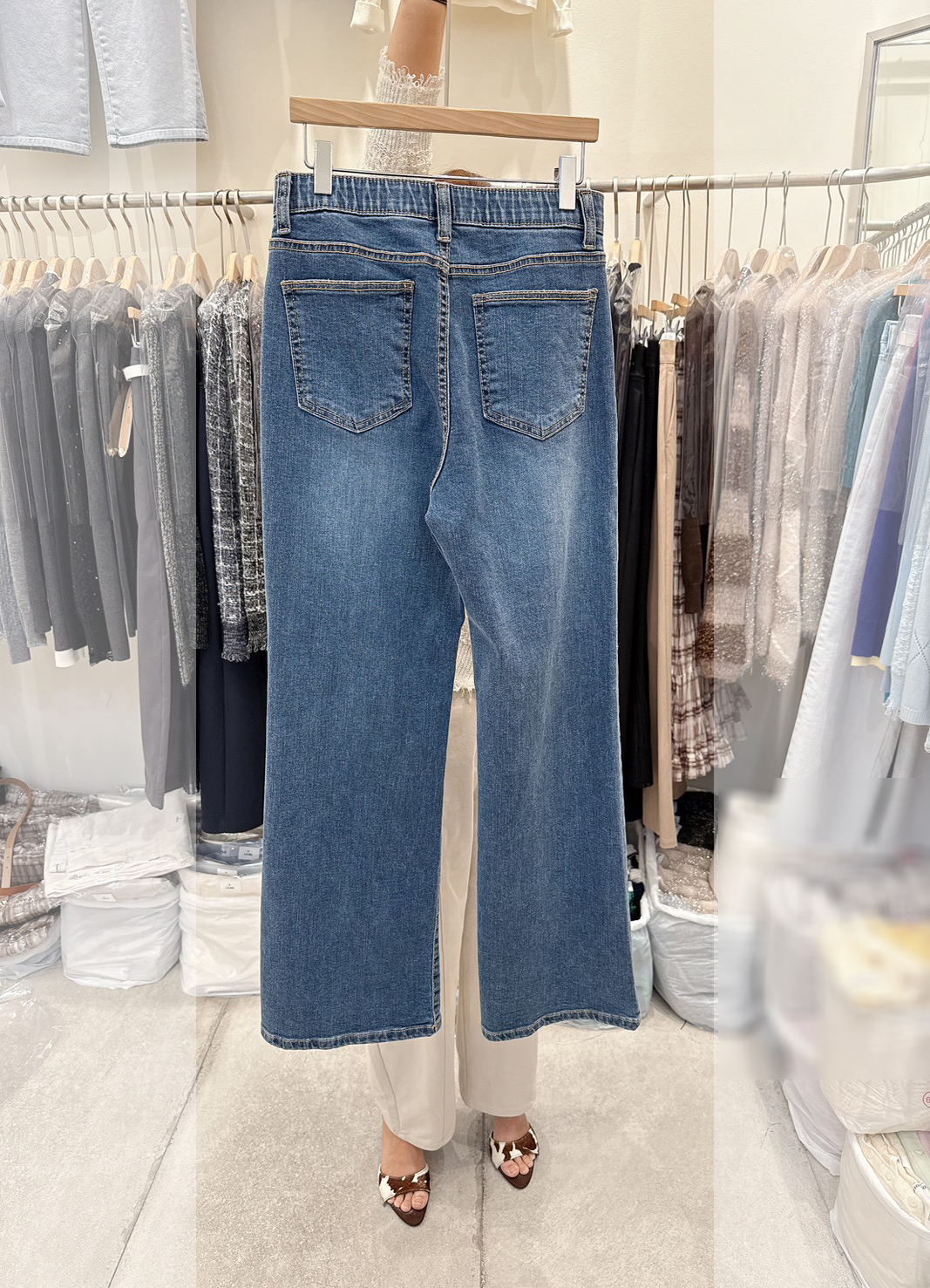 A03.可可家顯瘦水洗牛仔褲