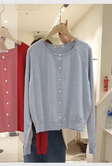 B67.小臉歐膩亮彩針織小外套