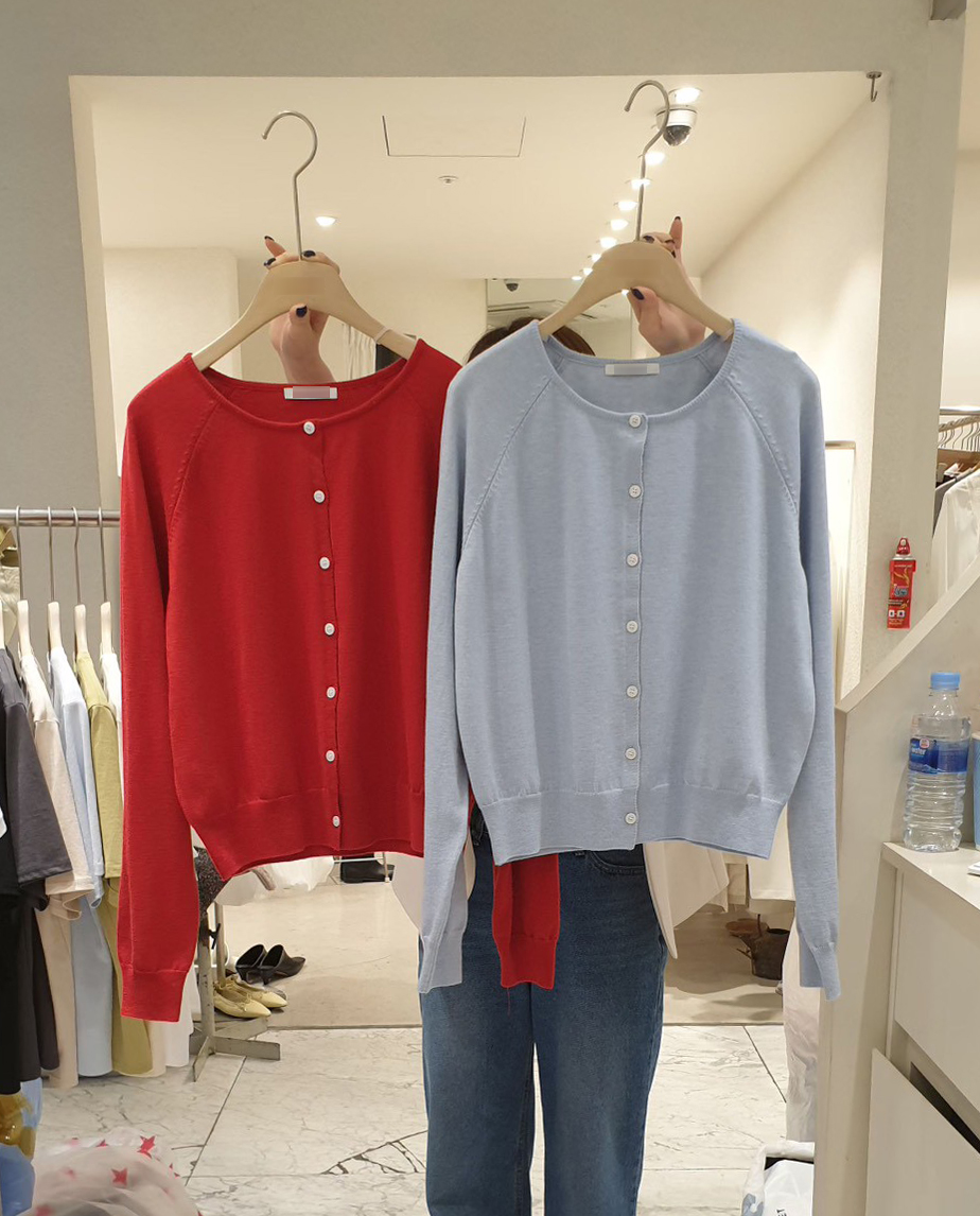 B67.小臉歐膩亮彩針織小外套