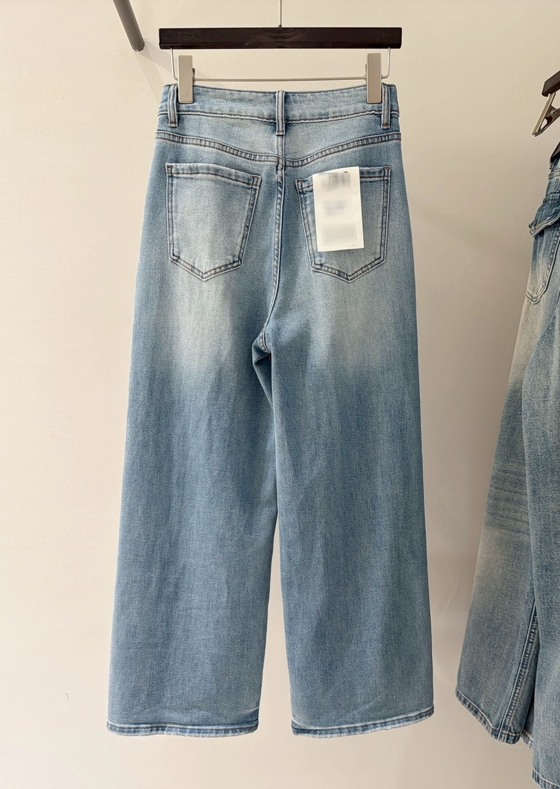 A17.小腰包設計水洗牛仔褲