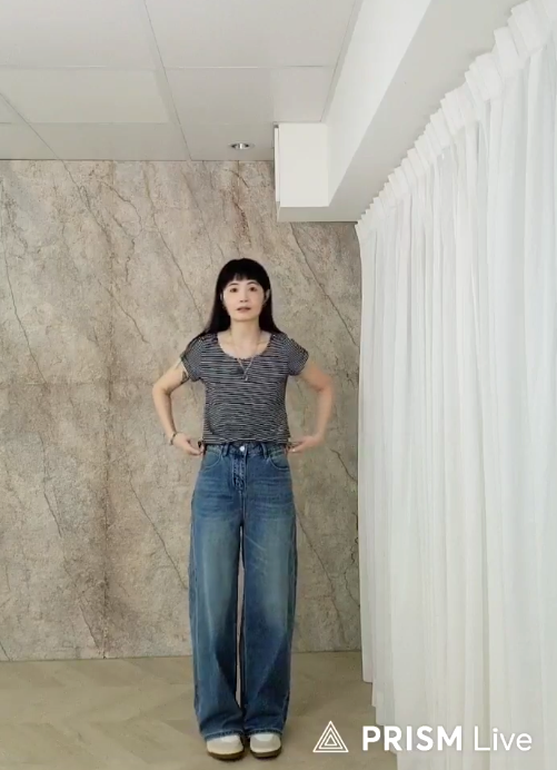 A17.小腰包設計水洗牛仔褲