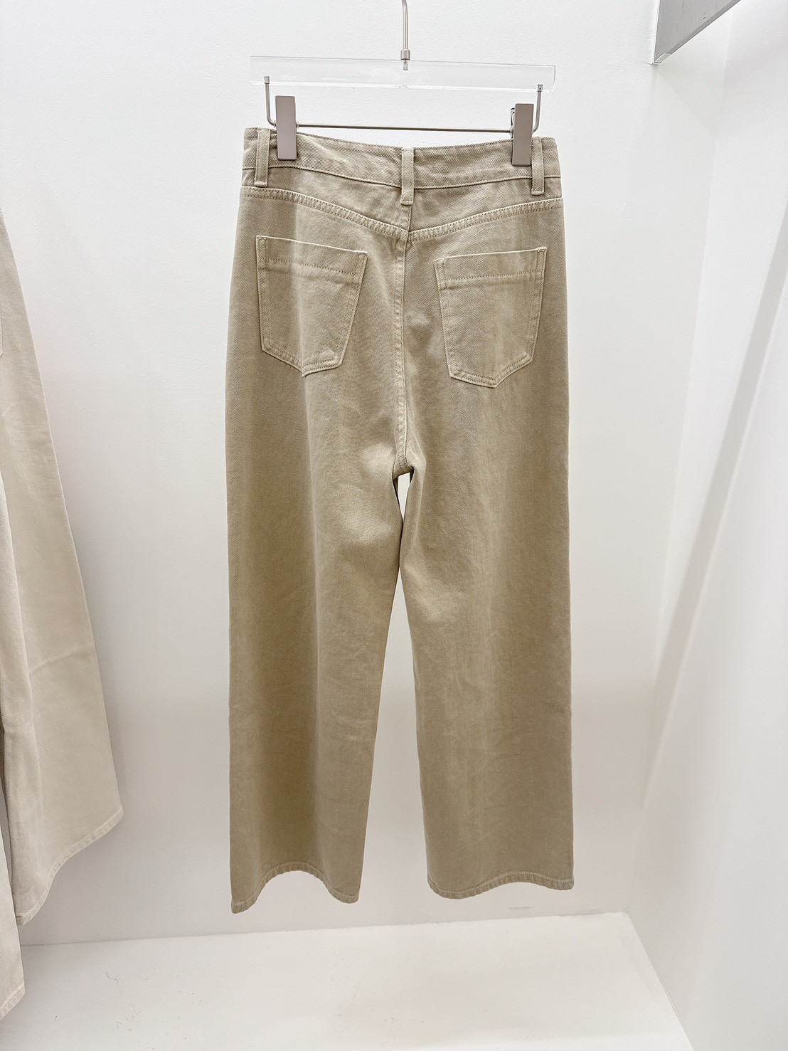 B127.溫柔奶茶色系休閒褲