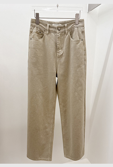 B127.溫柔奶茶色系休閒褲