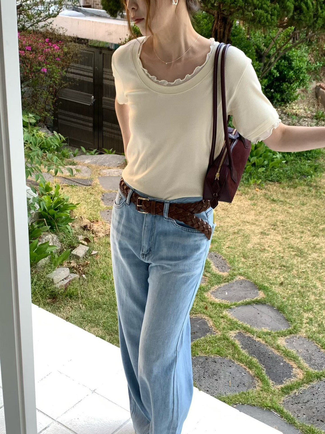 B38.櫥窗家女孩輕鬆夏日牛仔褲