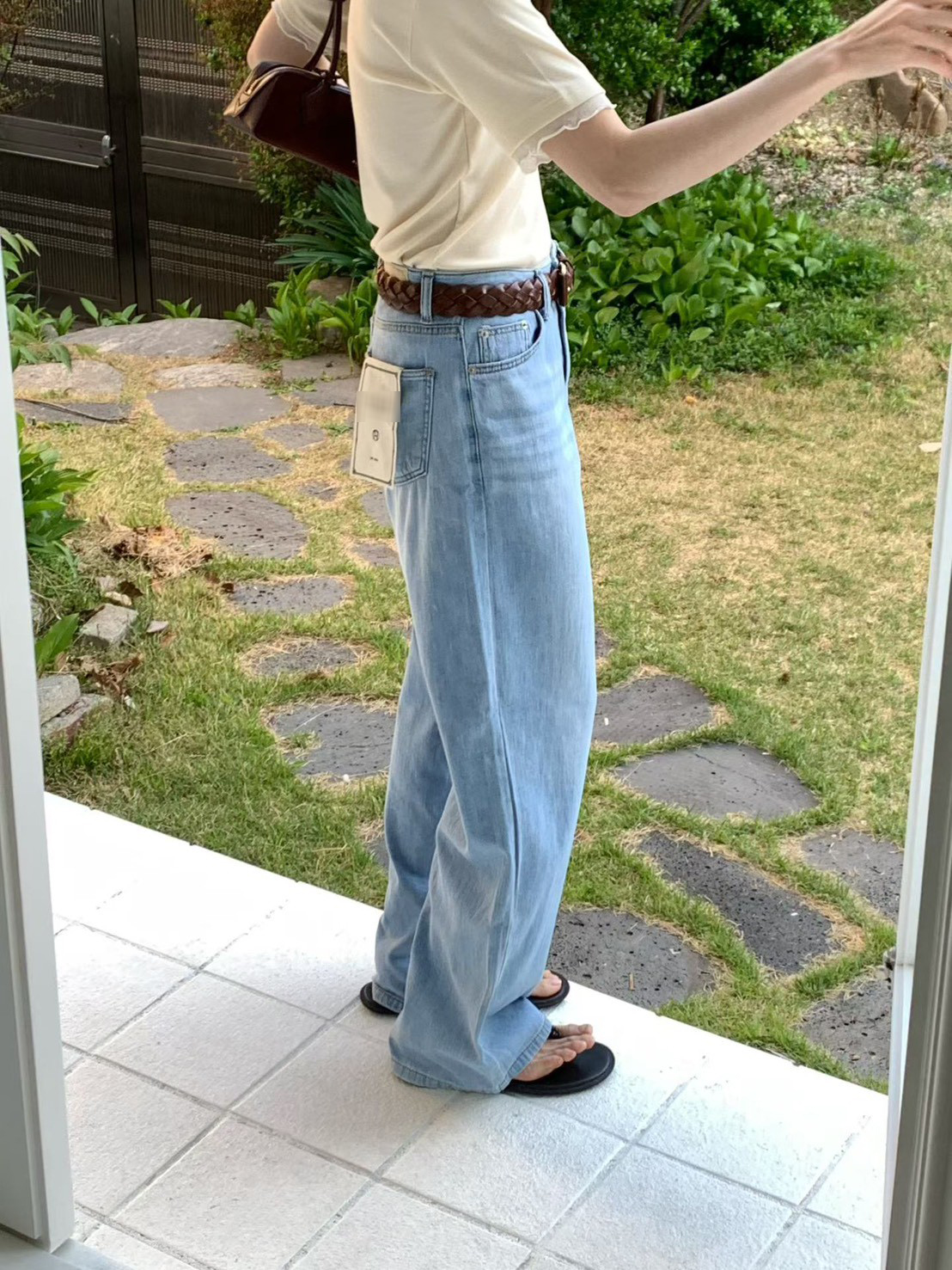 B38.櫥窗家女孩輕鬆夏日牛仔褲