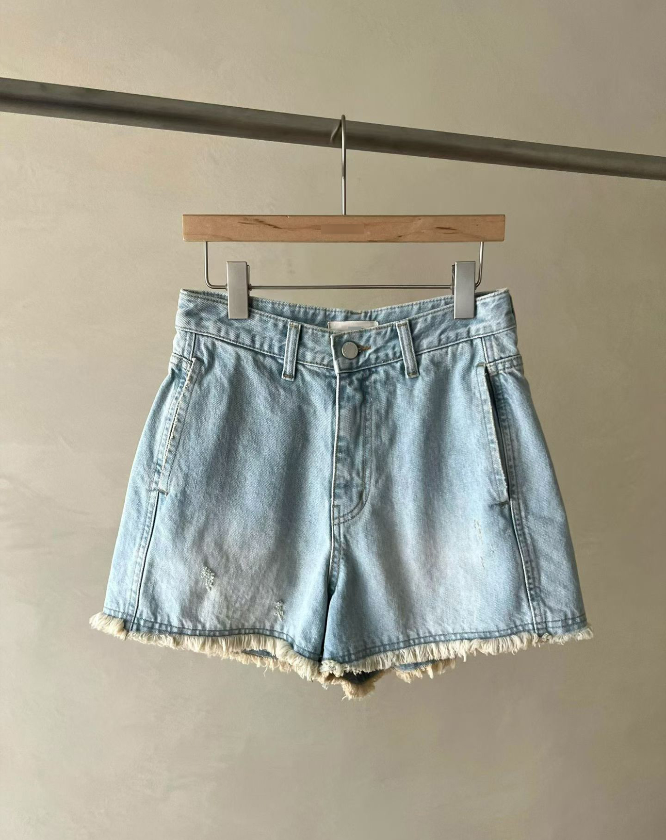 JP家鬚邊設計牛仔短褲