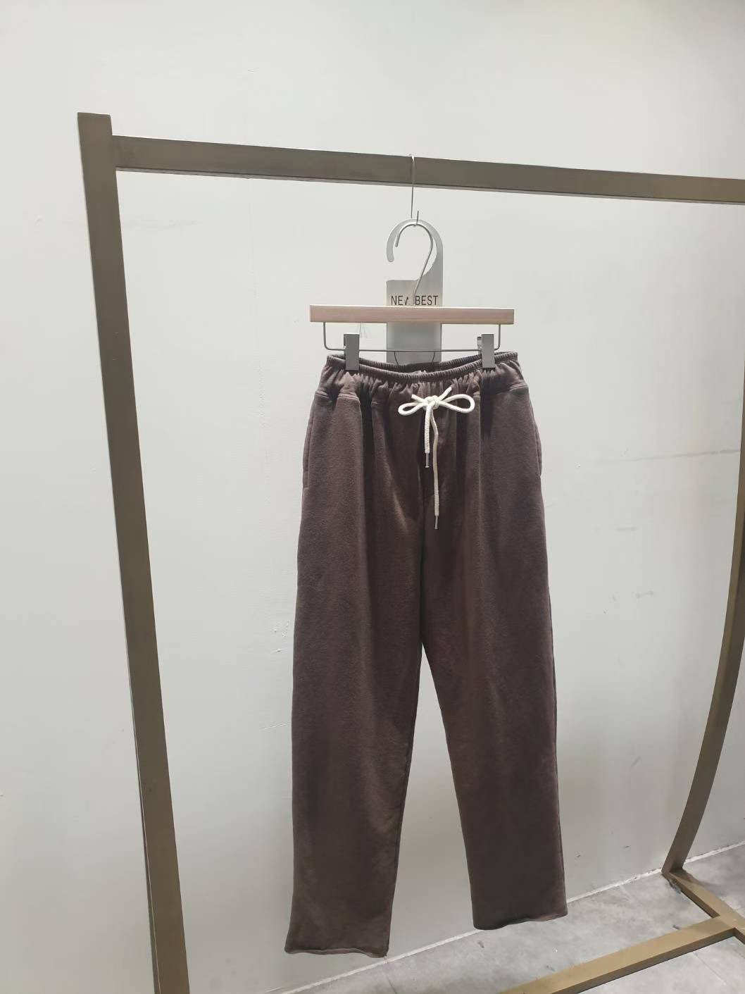 A25.卜派家鬆緊拉繩舒適休閒褲