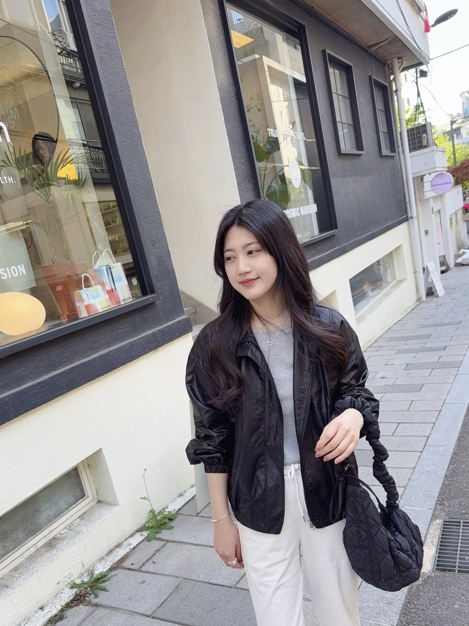 B09.清爽女孩綁帶休閒褲