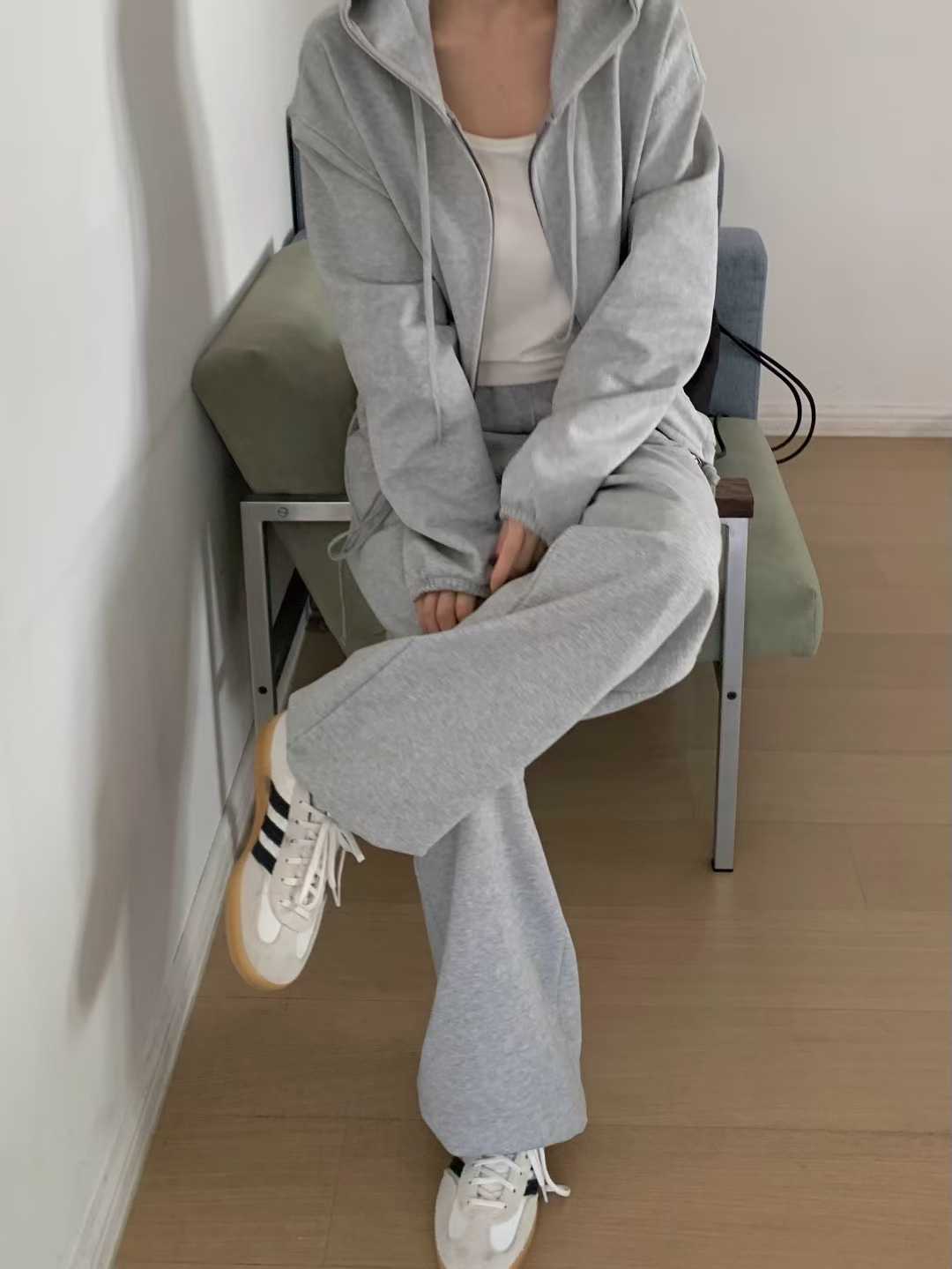 小V家綁繩縮口棉褲