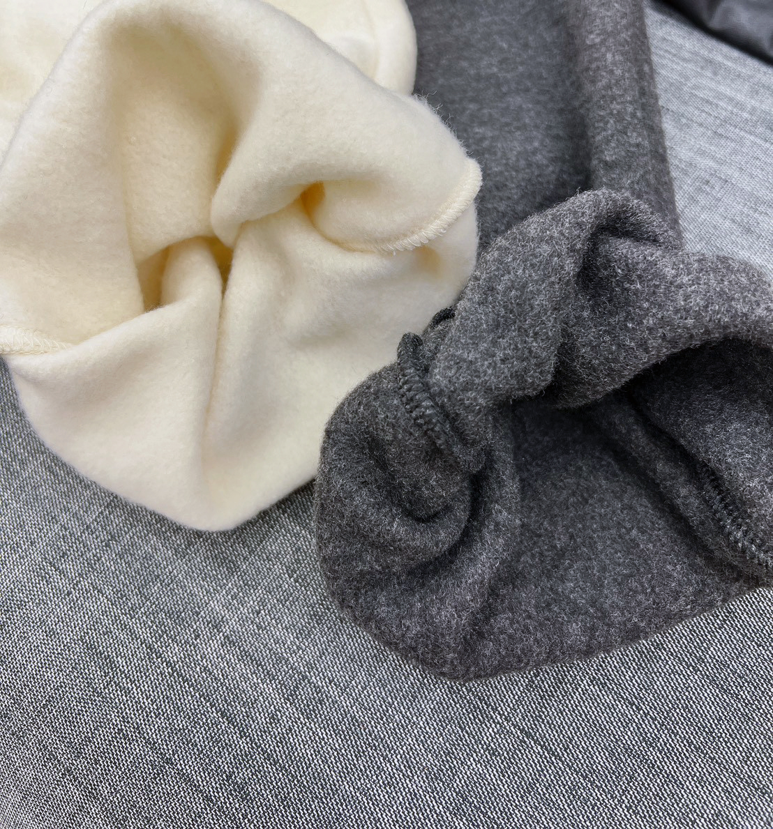 可愛圈圈紗內刷毛縮口褲