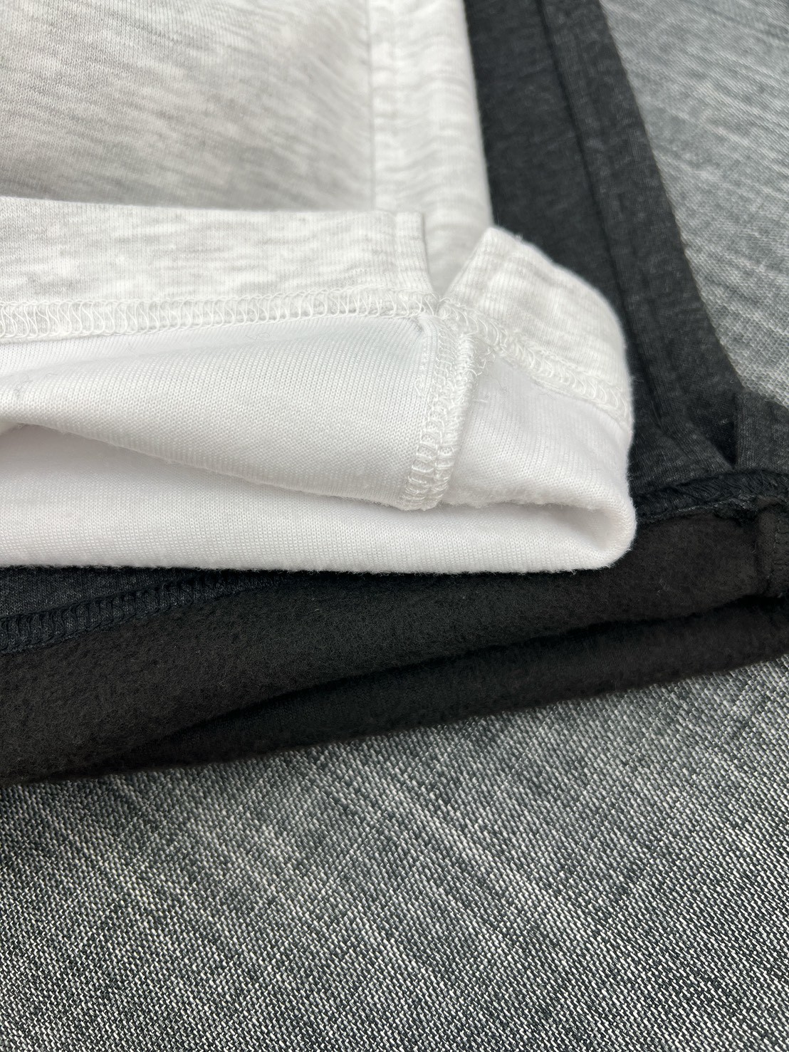 休閒內刷毛褲口小開衩天絲棉褲