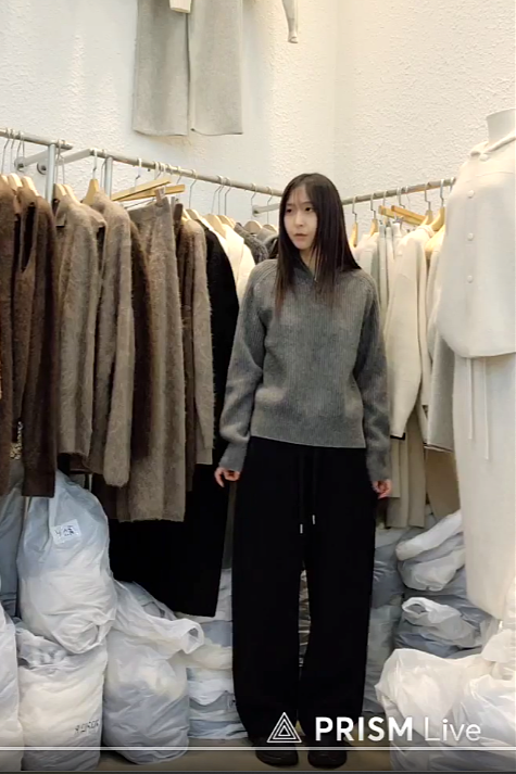 星星家特殊側剪接造型長褲