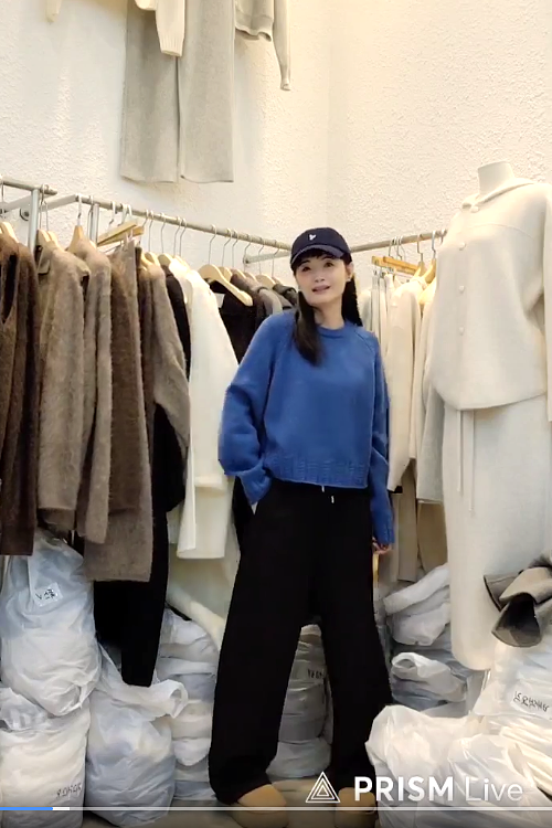 B28.星星家腰頭拼色繭型休閒長褲