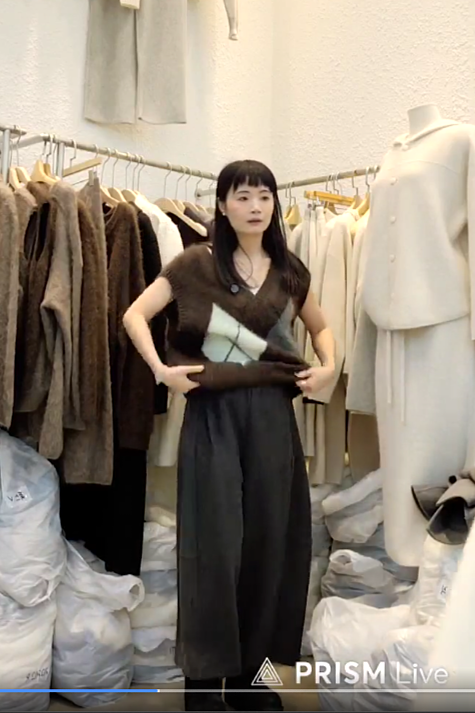 B26.星星家羊毛混紡垂墜寬褲