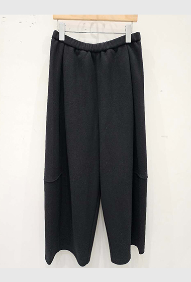 B26.星星家羊毛混紡垂墜寬褲