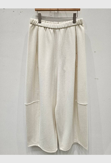 B26.星星家羊毛混紡垂墜寬褲