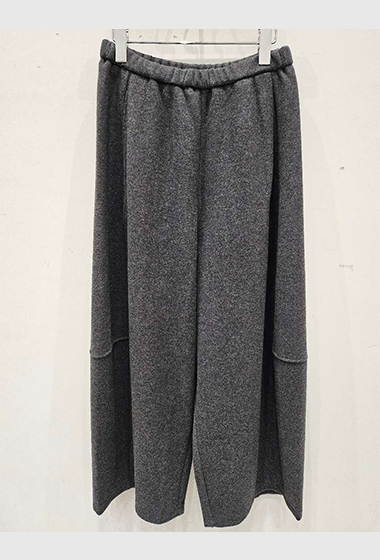 B26.星星家羊毛混紡垂墜寬褲