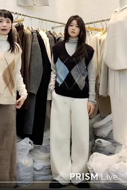 B25.星星家拼接腰頭剪休閒寬褲