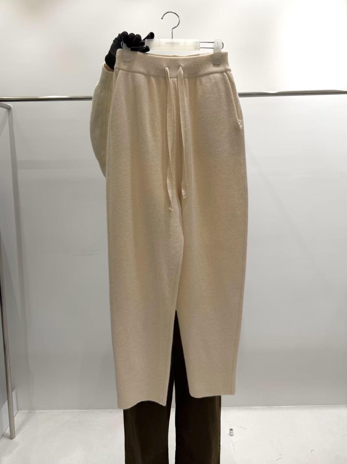 B80.質感家溫暖繭型羊毛長褲