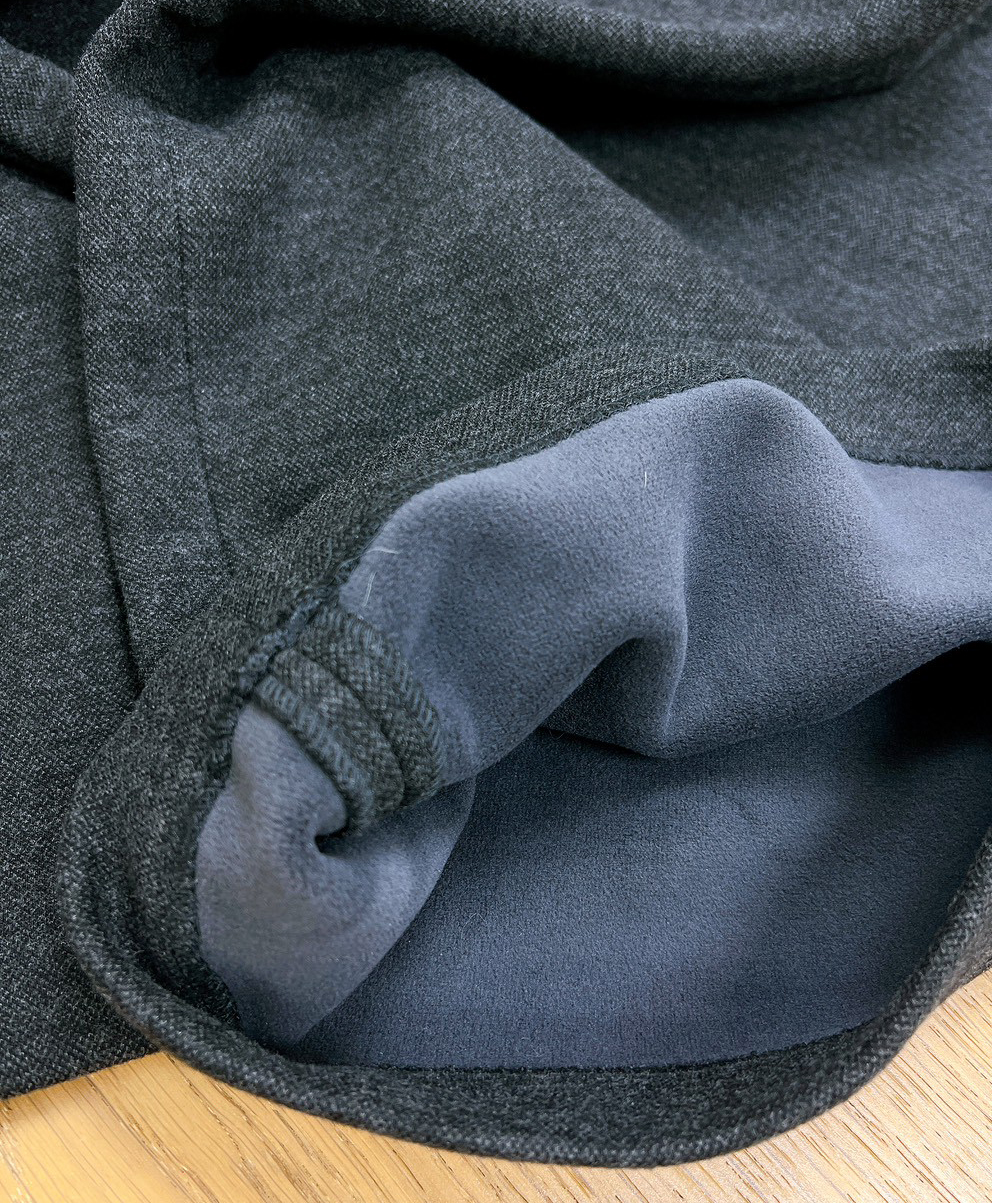 C05.舒適綁繩垂墜羊毛長褲