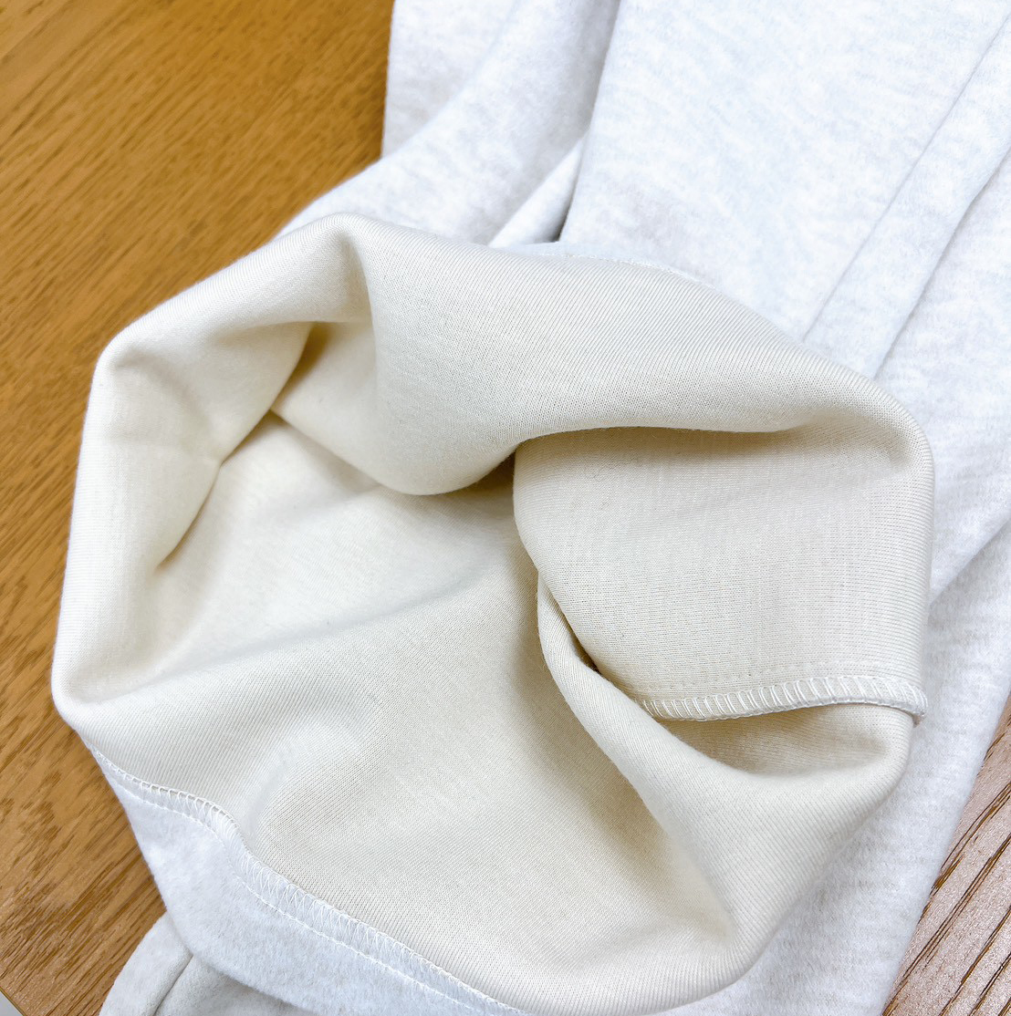 C04.溫柔無縫柔軟外磨毛針織長褲(短款)