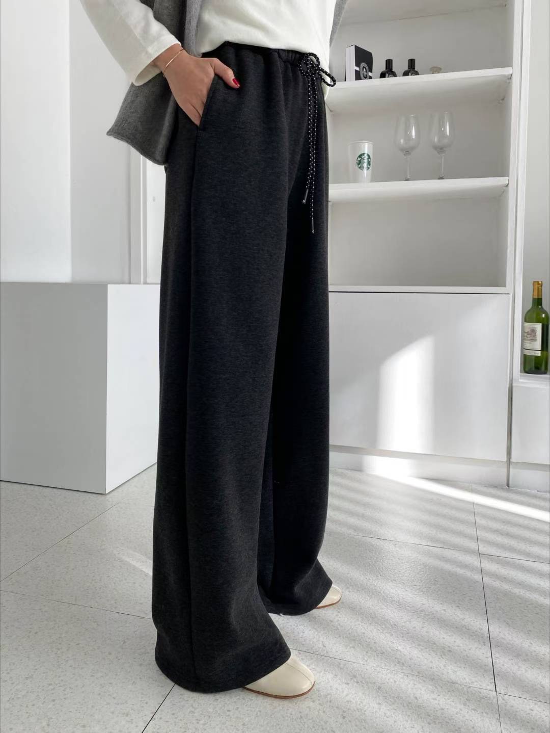 A29.輕鬆好穿長腿休閒寬褲