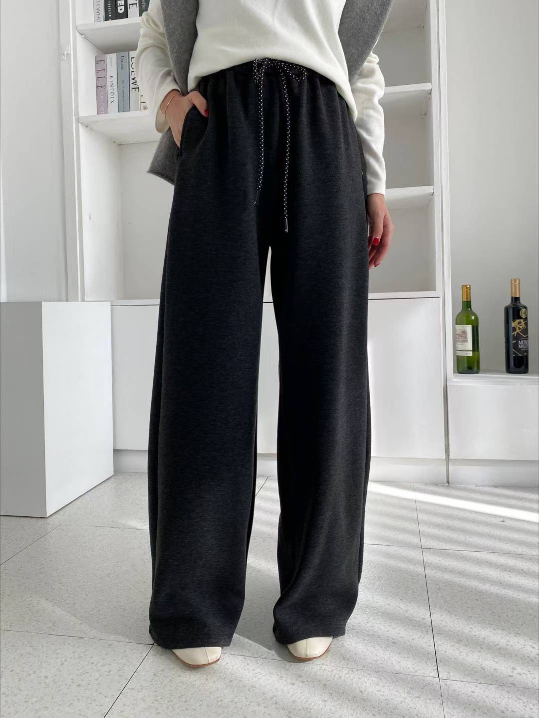 A29.輕鬆好穿長腿休閒寬褲