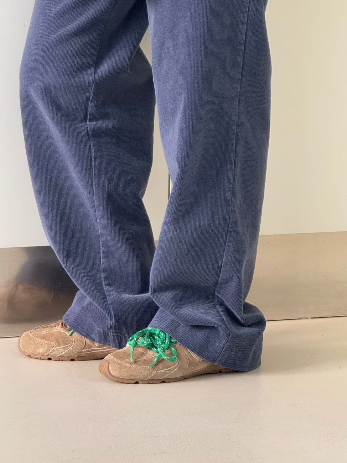 B09.藍莓可可彈性燈心絨長褲