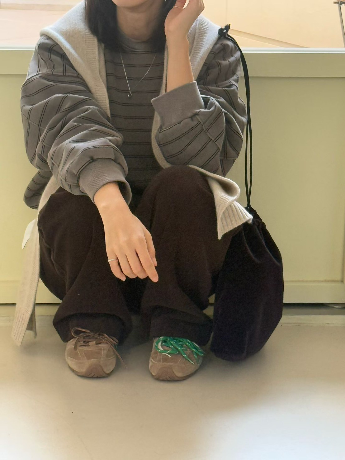 B09.藍莓可可彈性燈心絨長褲