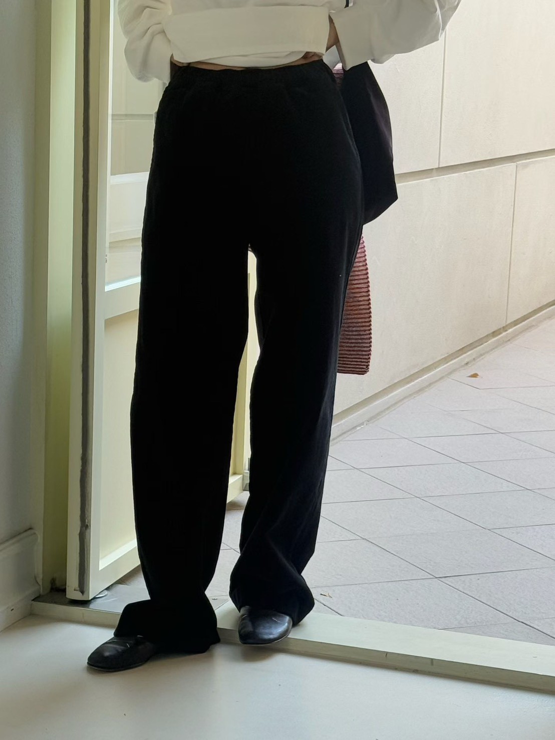 B09.藍莓可可彈性燈心絨長褲