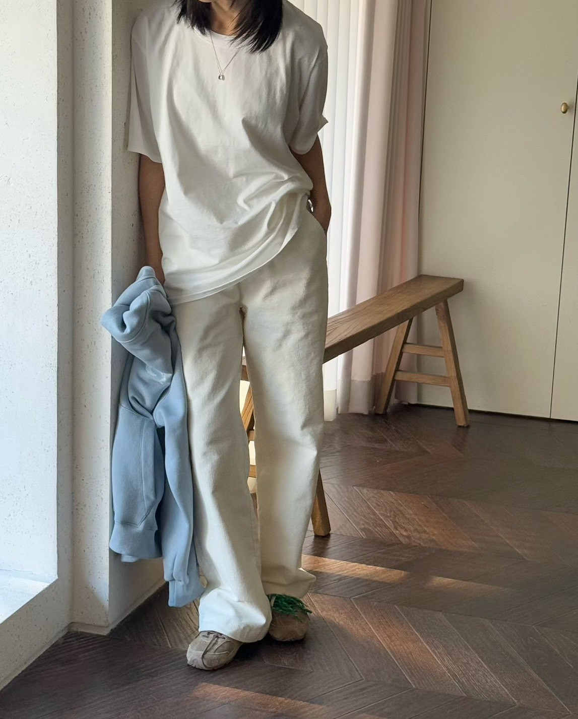 B09.藍莓可可彈性燈心絨長褲