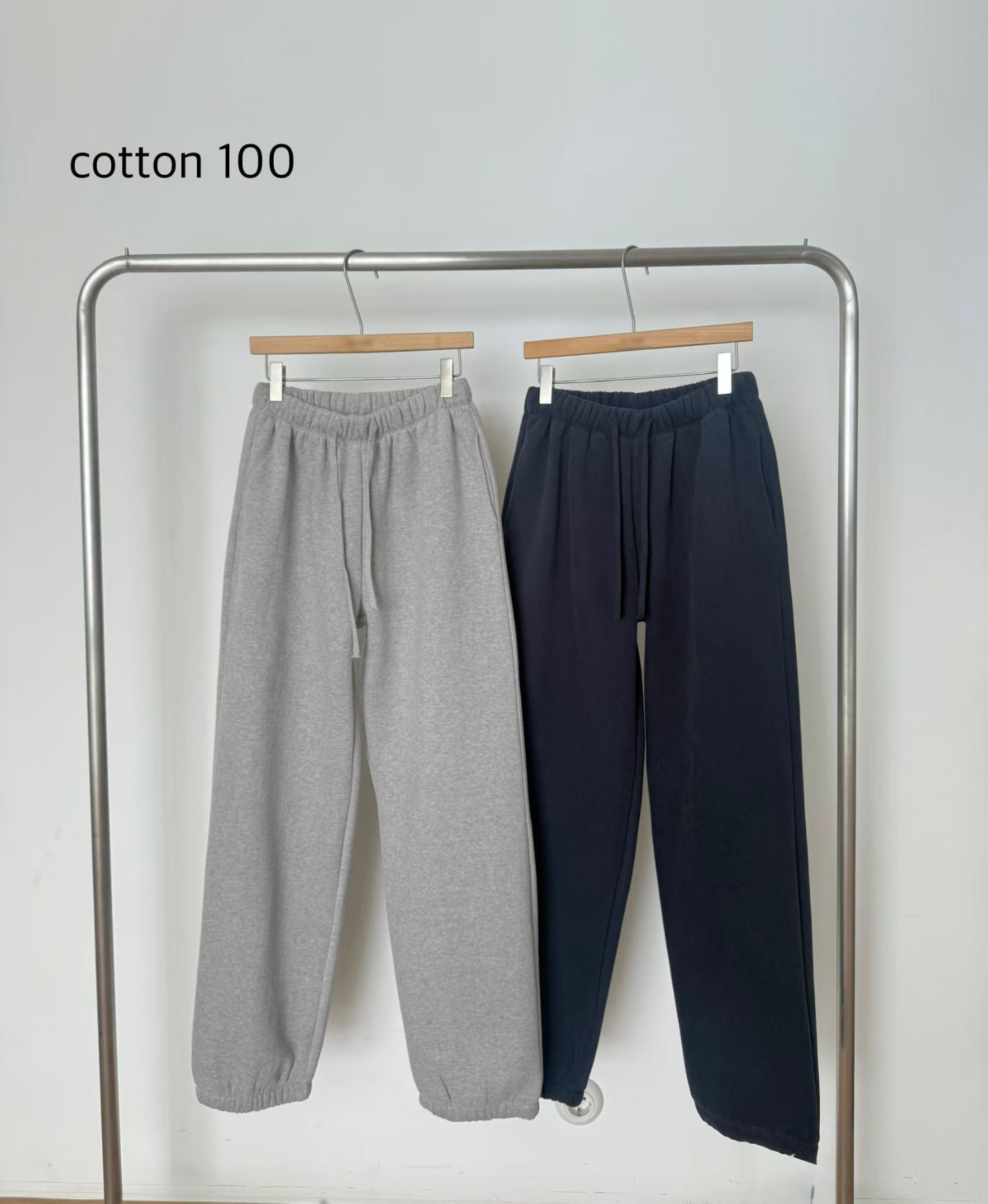 B22.冬季輕鬆好活動縮口棉褲