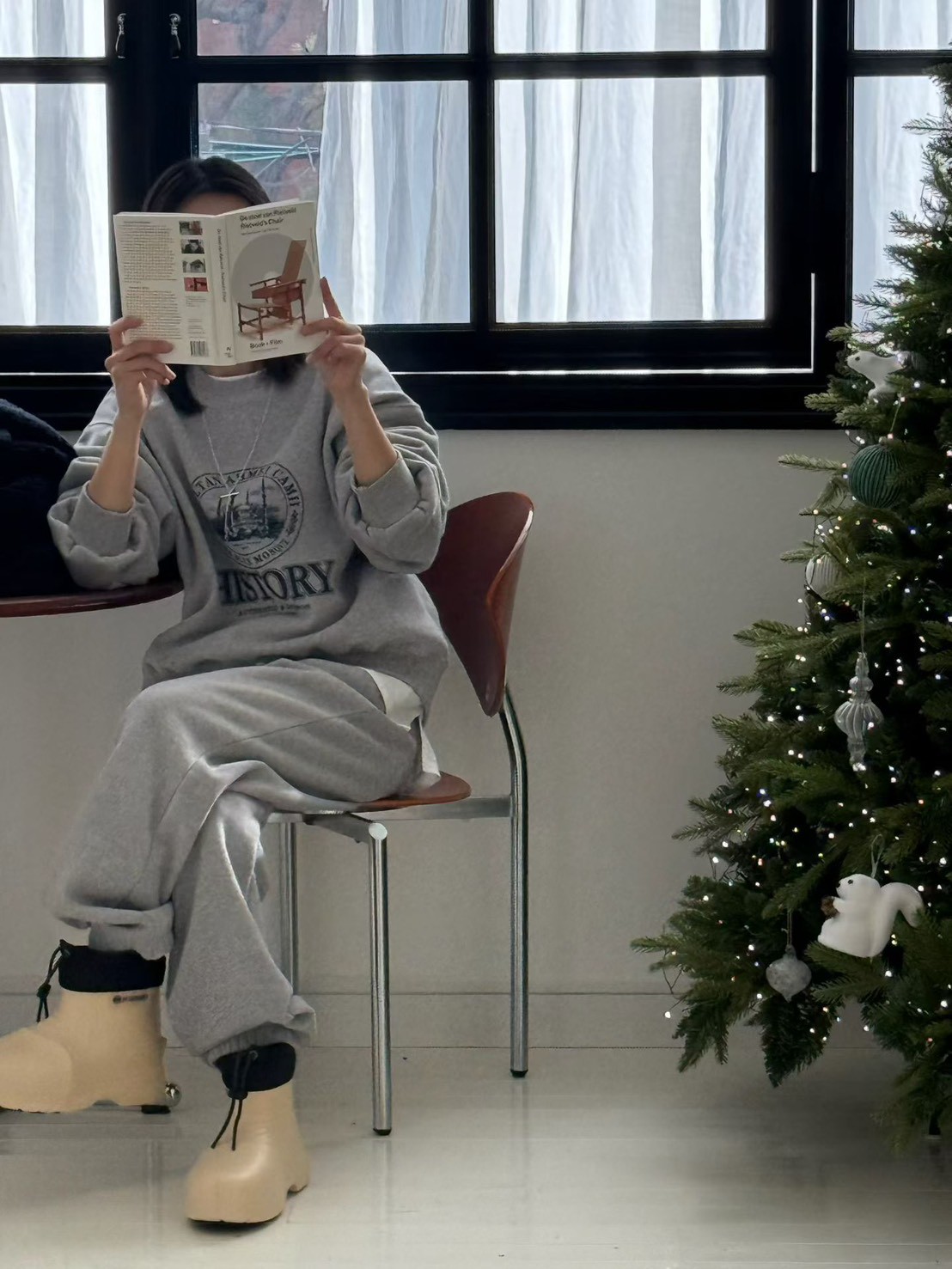 B22.冬季輕鬆好活動縮口棉褲