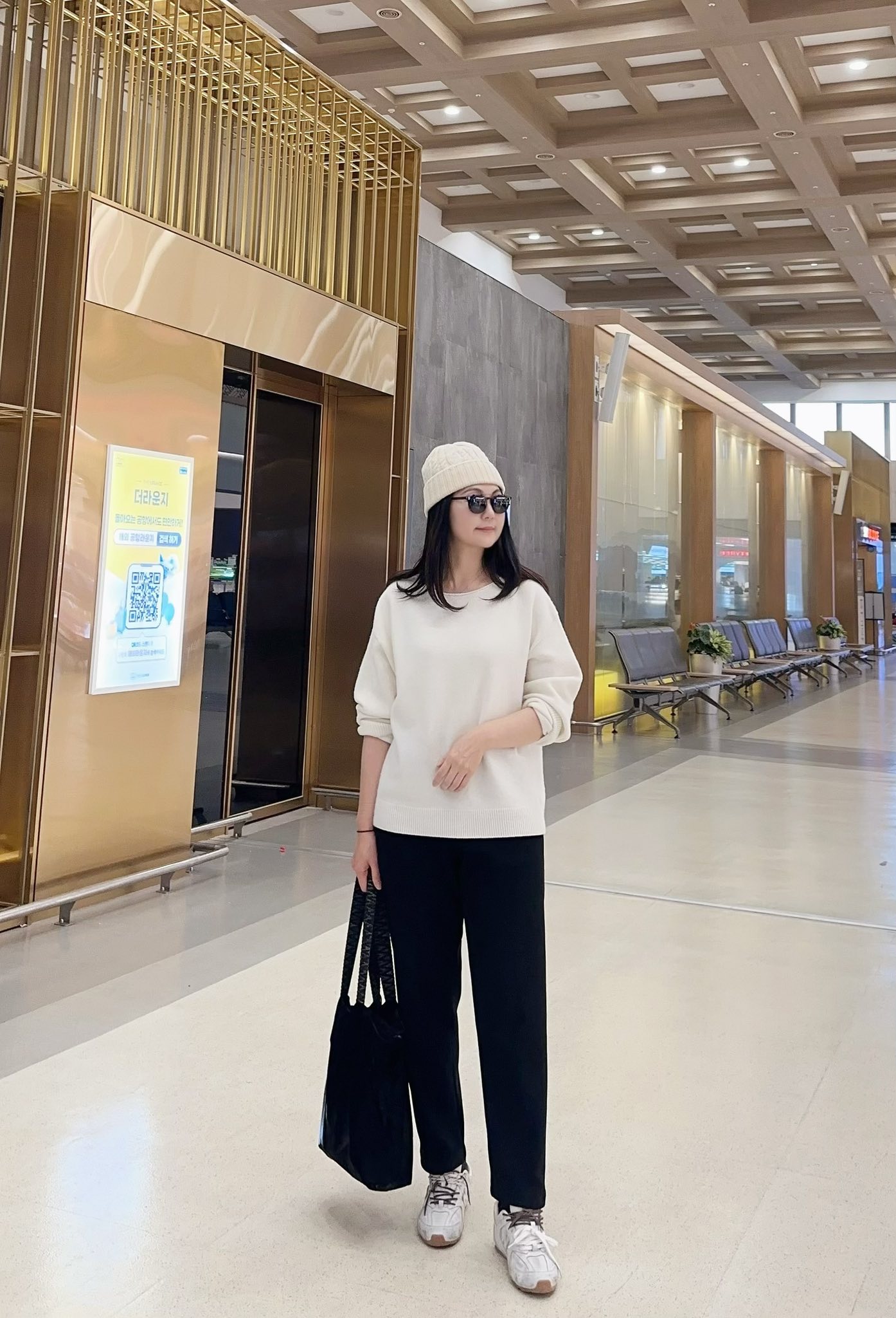 B47.冬日好穿四面彈美腿保暖長褲