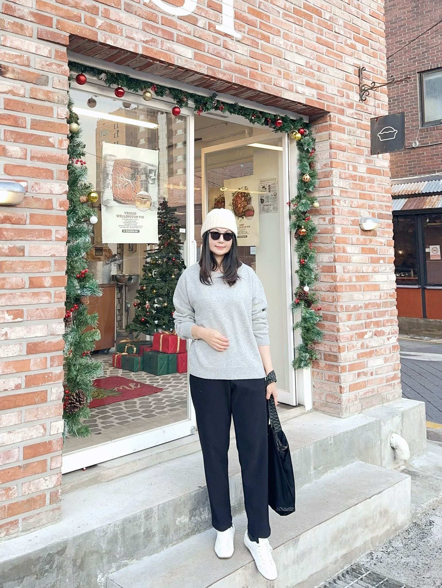 B47.冬日好穿四面彈美腿保暖長褲