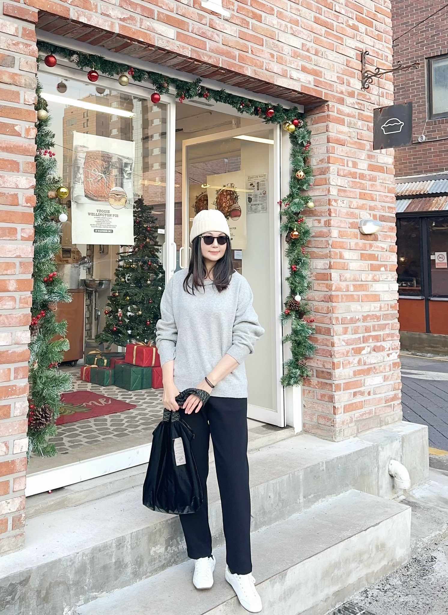 B47.冬日好穿四面彈美腿保暖長褲