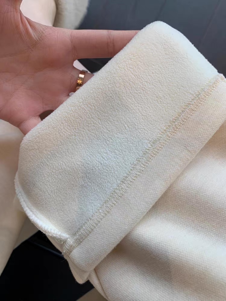 A32.內加絨保暖高腰顯瘦直筒褲