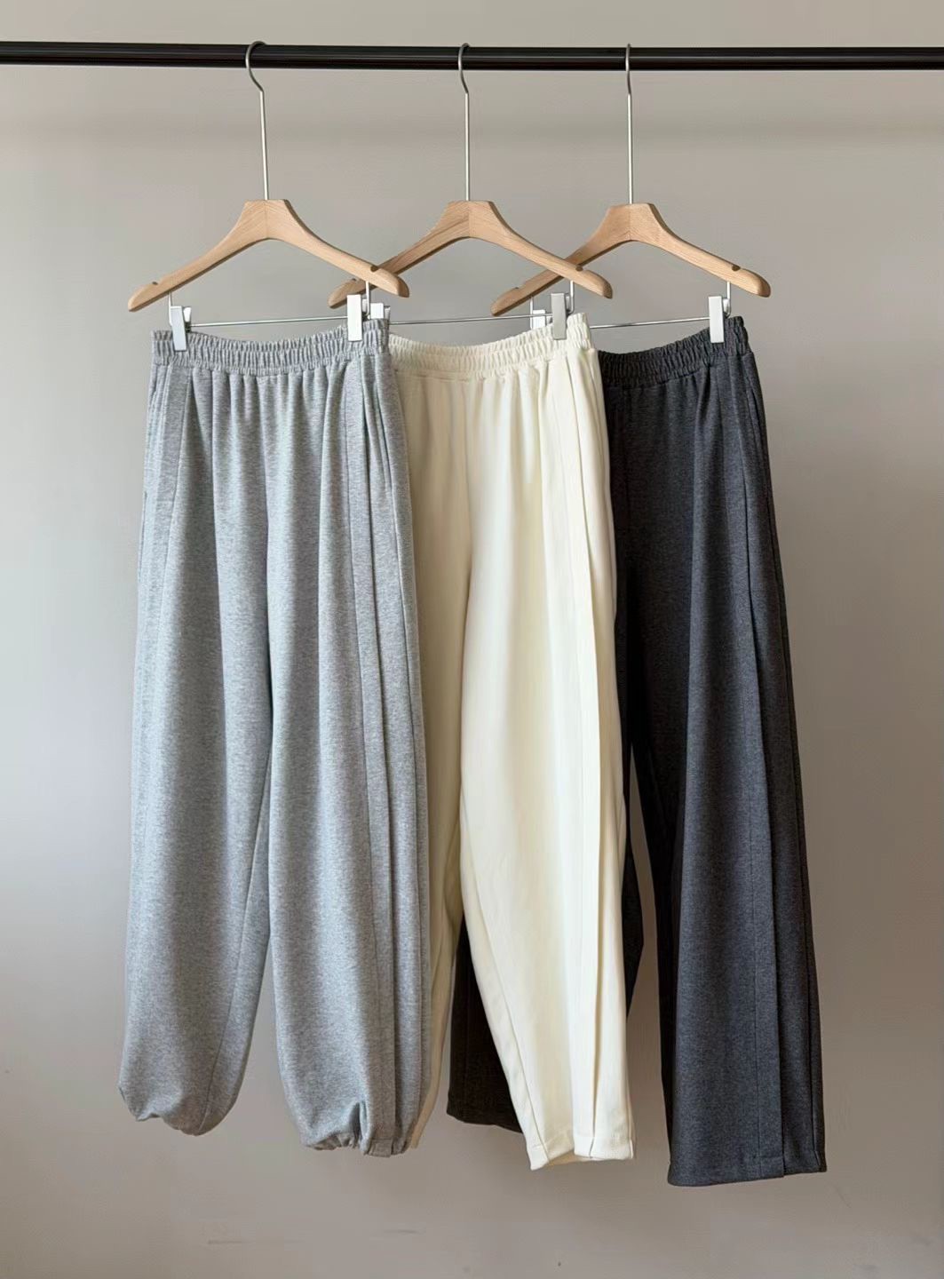 B24.瘦瘦歐膩側立體包邊造型兩穿縮口褲