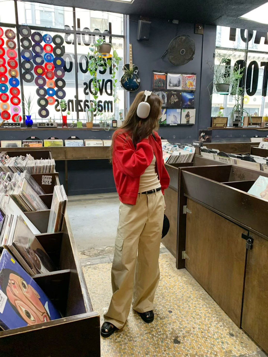 B62.造型單側大口袋休閒褲