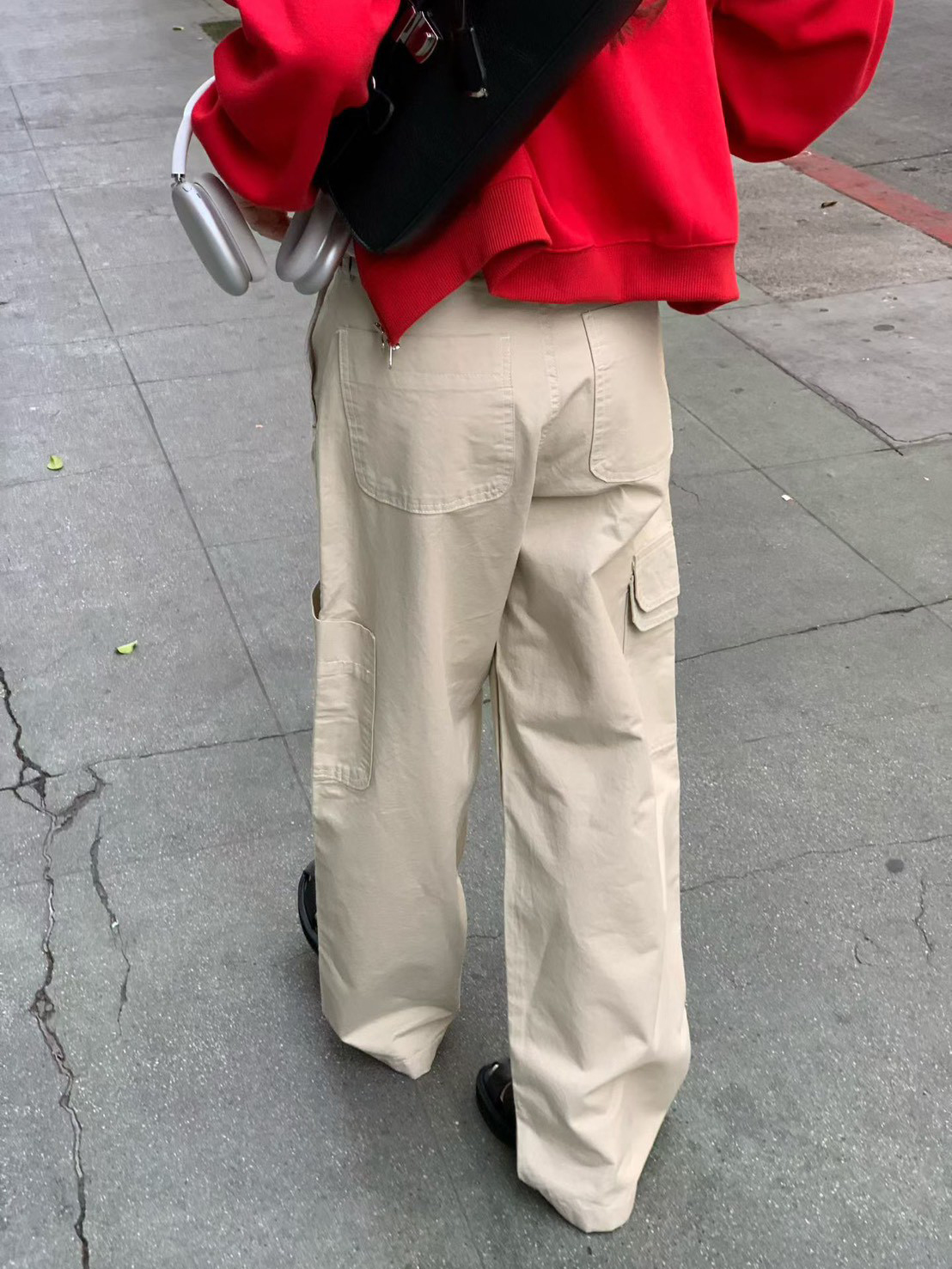 B62.造型單側大口袋休閒褲